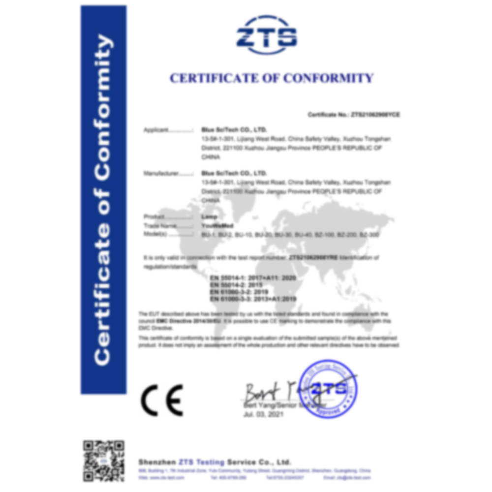 Product Certificate Youwemed