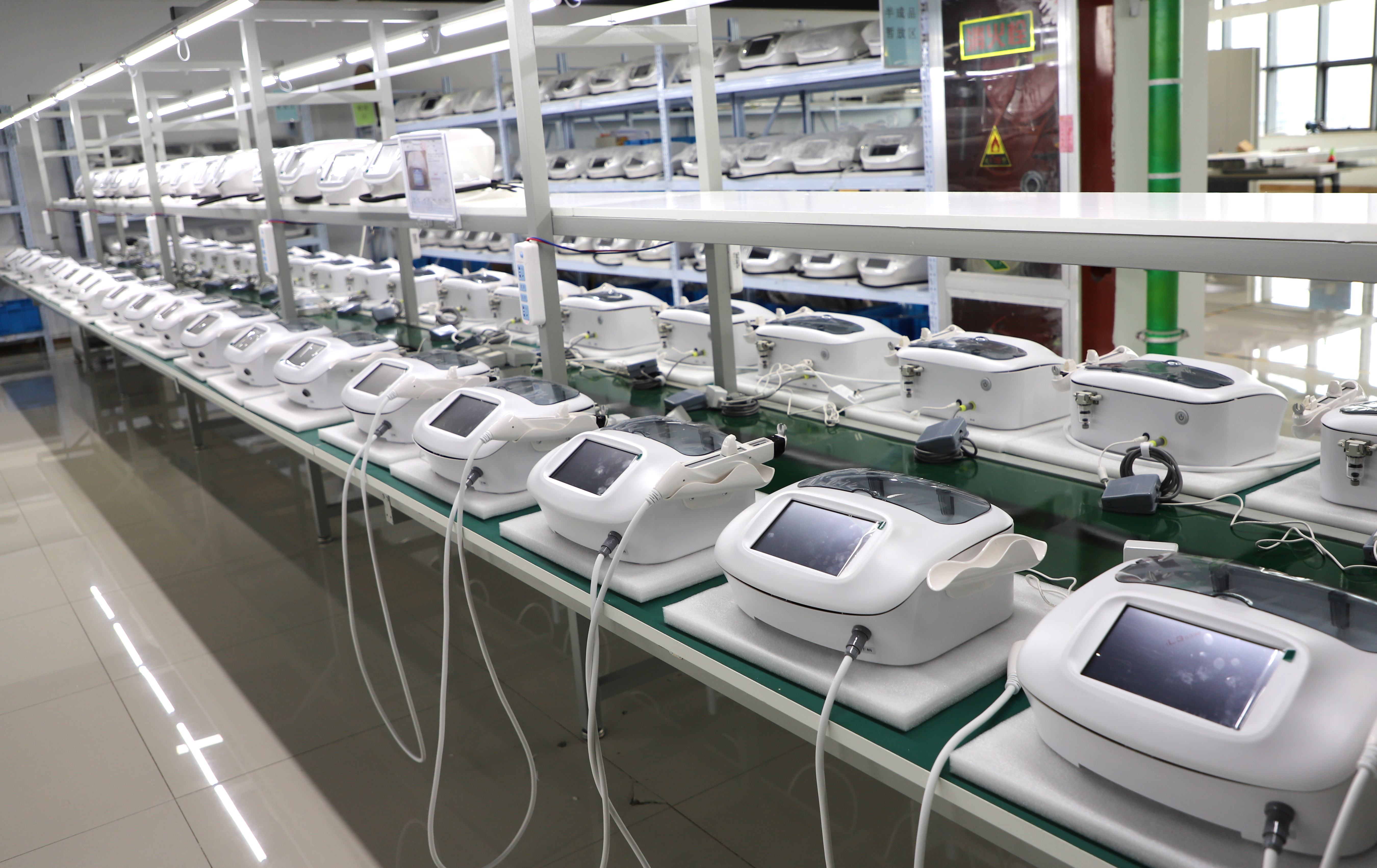 Professional assembly line workshop